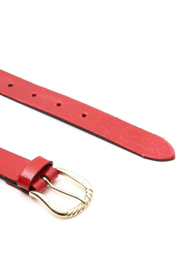Thin leather belt Intrend Thin leather belt Intrend