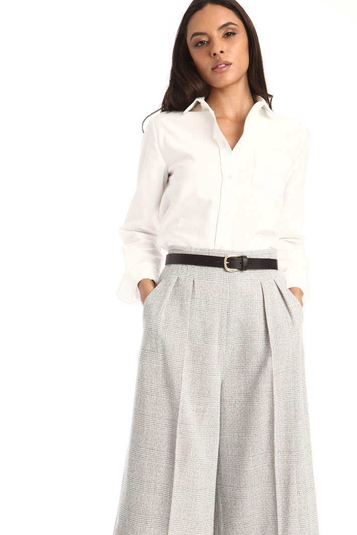 Thin leather belt Intrend Thin leather belt Intrend