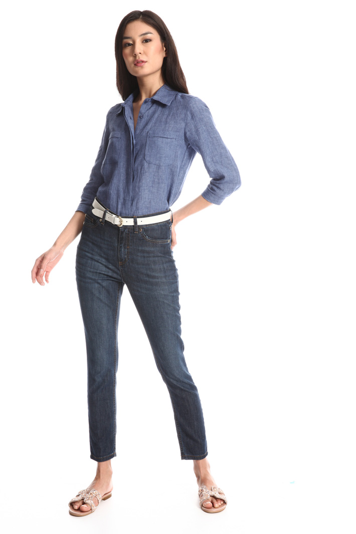 Round buckle belt Intrend Round buckle belt Intrend
