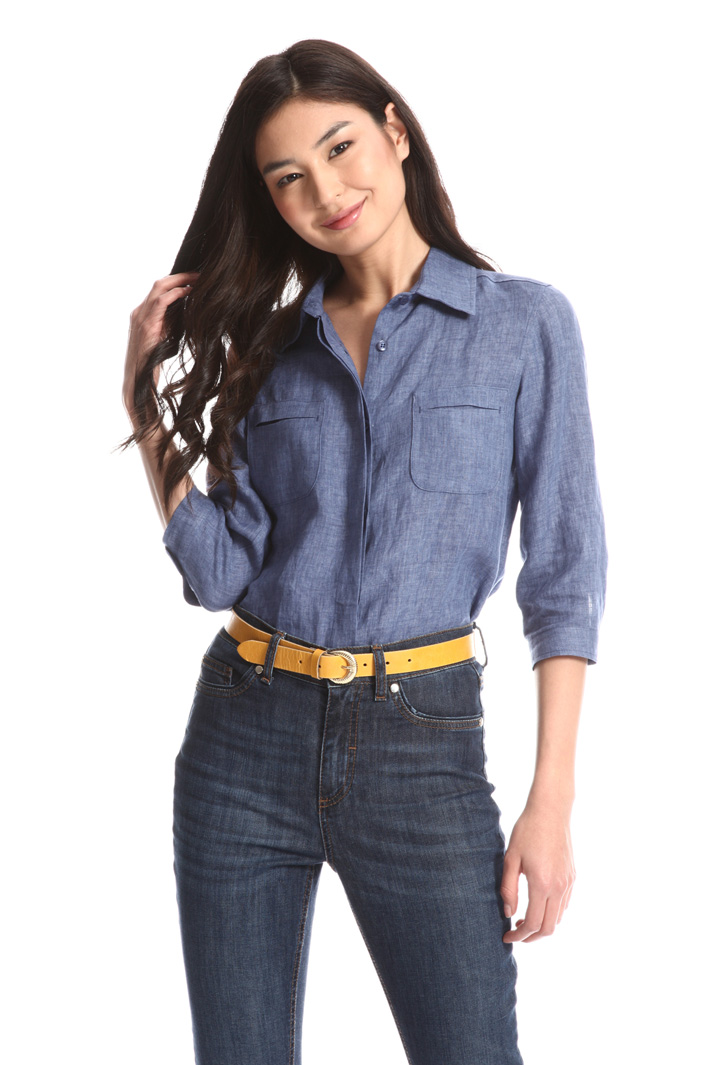 Round buckle belt Intrend Round buckle belt Intrend