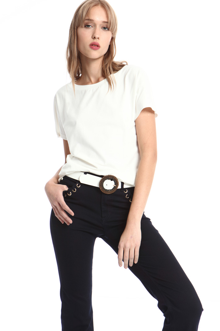 Faux leather belt Intrend Faux leather belt Intrend