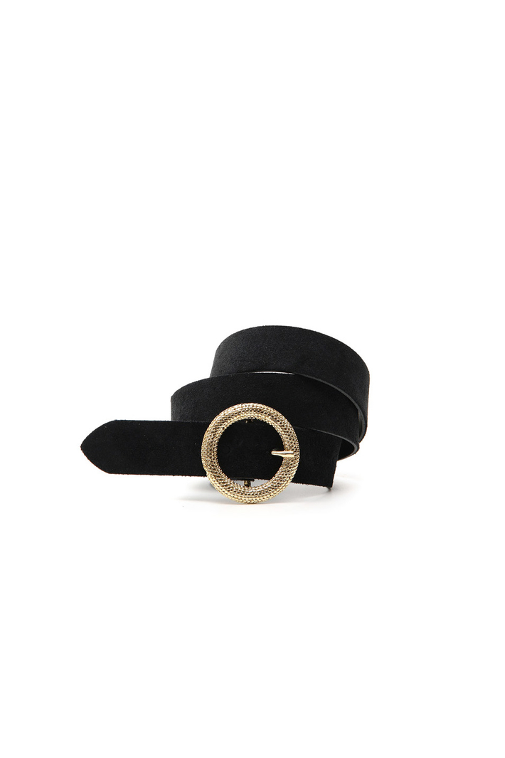 Suede leather belt Intrend Suede leather belt Intrend