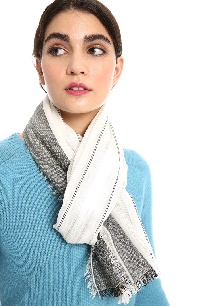 Cotton and linen stole Intrend Cotton and linen stole Intrend