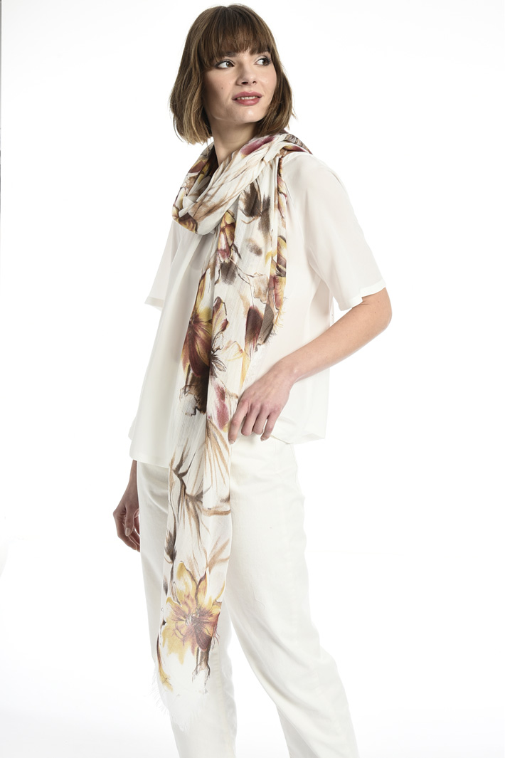 Fringed scarf Intrend Fringed scarf Intrend