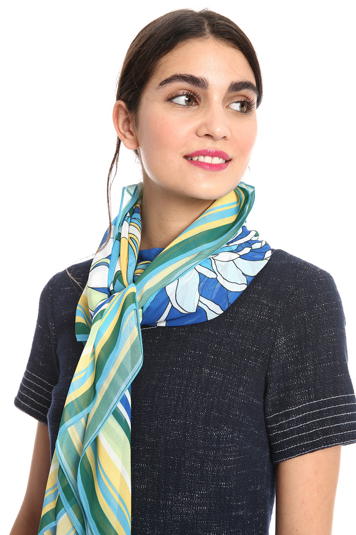 Printed georgette scarf Intrend Printed georgette scarf Intrend
