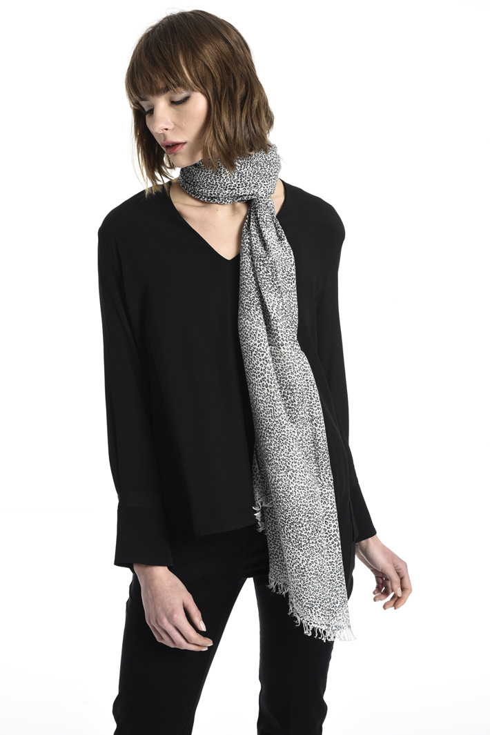 Animal print scarf Intrend Animal print scarf Intrend