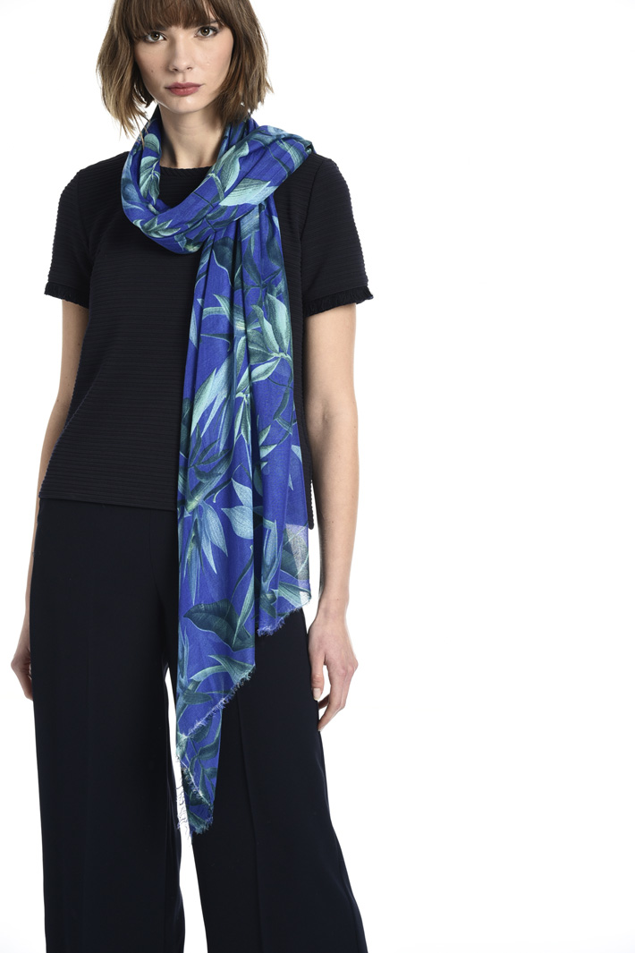 Floral pattern scarf Intrend Floral pattern scarf Intrend