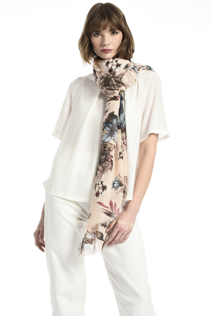 Fringed edge scarf Intrend Fringed edge scarf Intrend