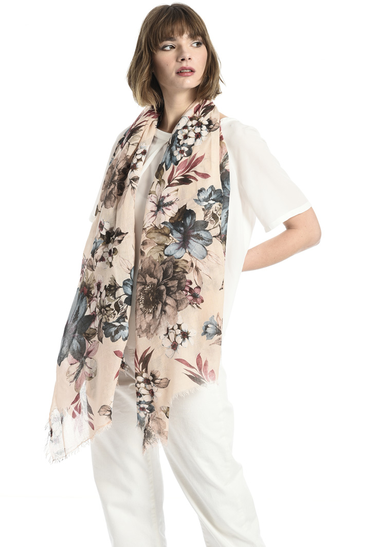 Fringed edge scarf Intrend Fringed edge scarf Intrend