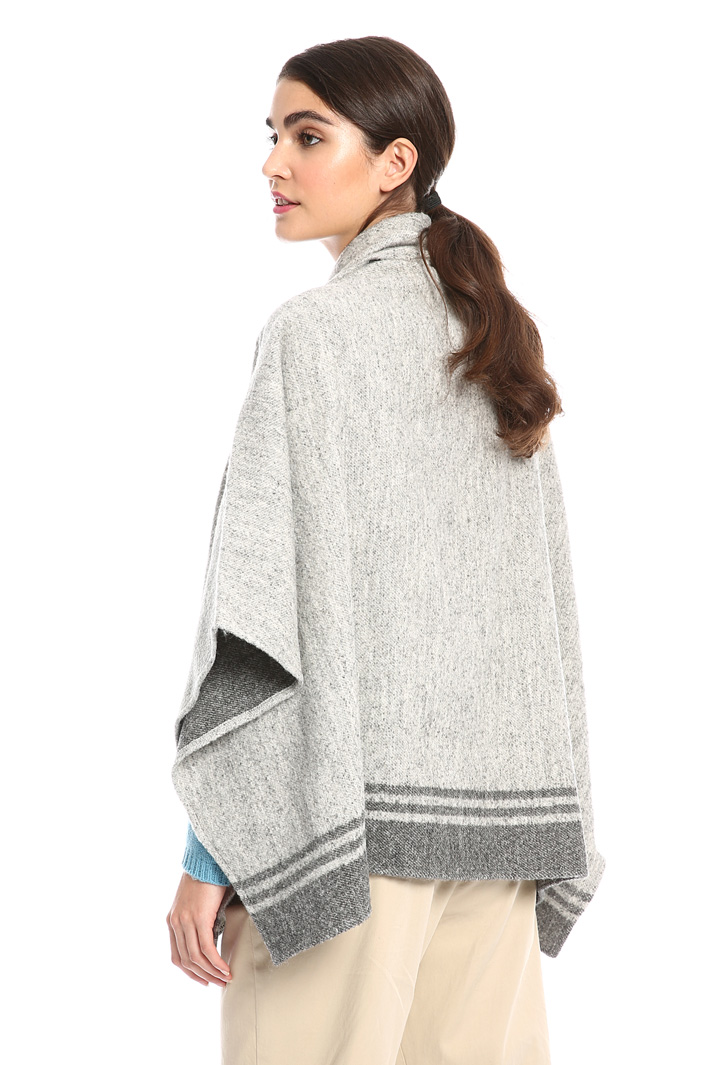 Alpaca and cotton poncho Intrend Alpaca and cotton poncho Intrend