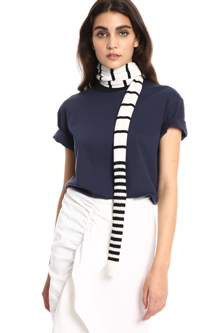Linen and cotton scarf Intrend Linen and cotton scarf Intrend