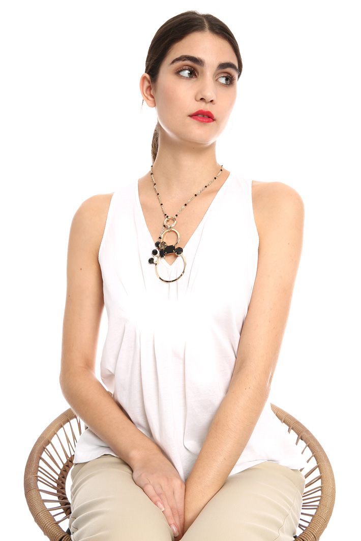 Glass and metal necklace
Intrend Glass and metal necklace
Intrend