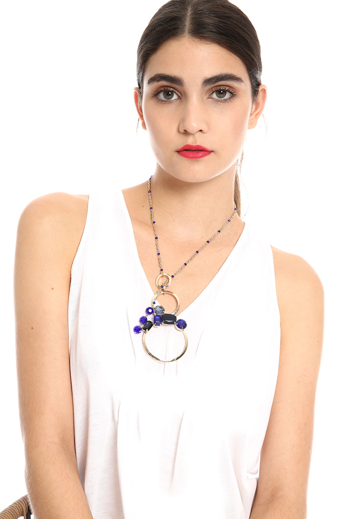 Glass and metal necklace
Intrend Glass and metal necklace
Intrend