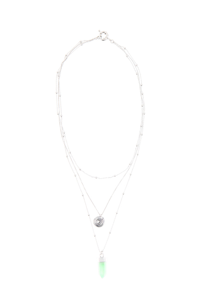 Necklace with crystal Intrend Necklace with crystal Intrend