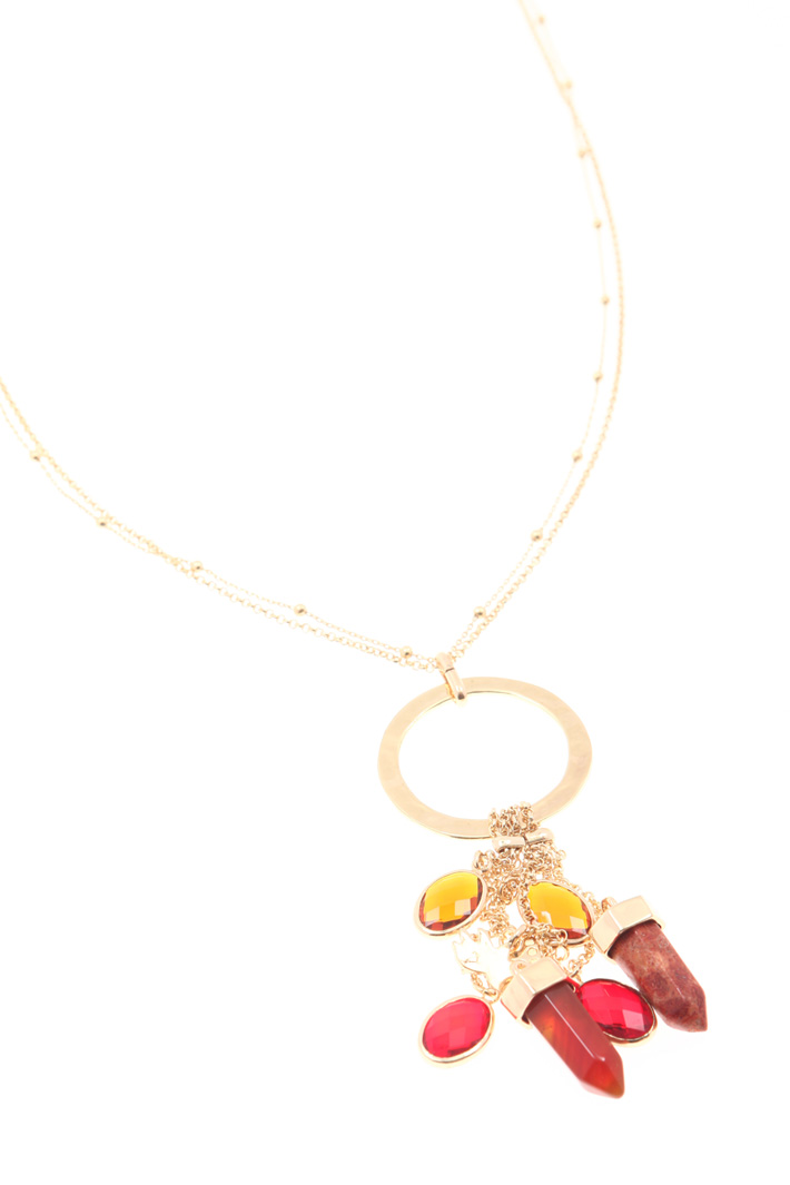 Long necklace with pendant Intrend Long necklace with pendant Intrend