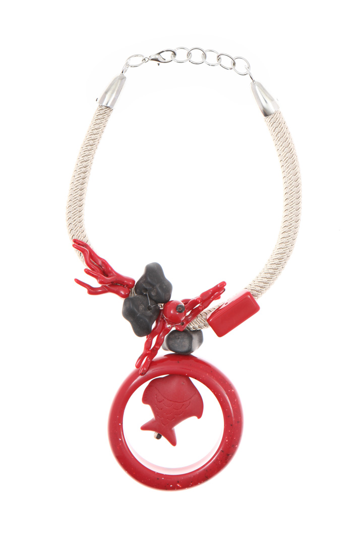 Rope necklace Intrend Rope necklace Intrend