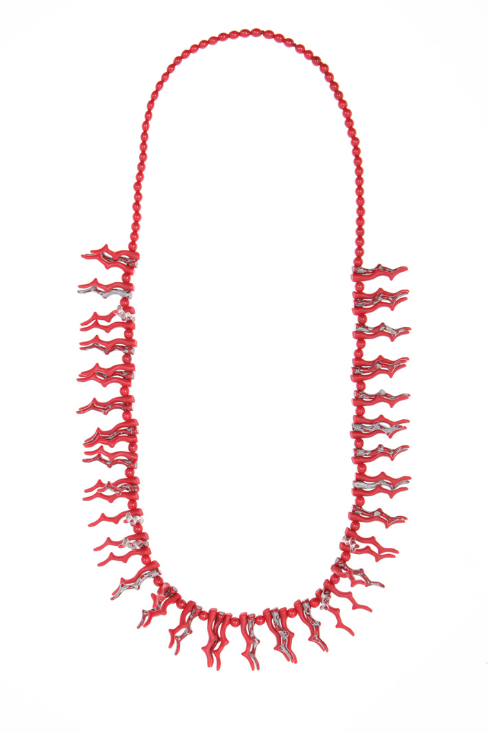Resin necklace Intrend Resin necklace Intrend