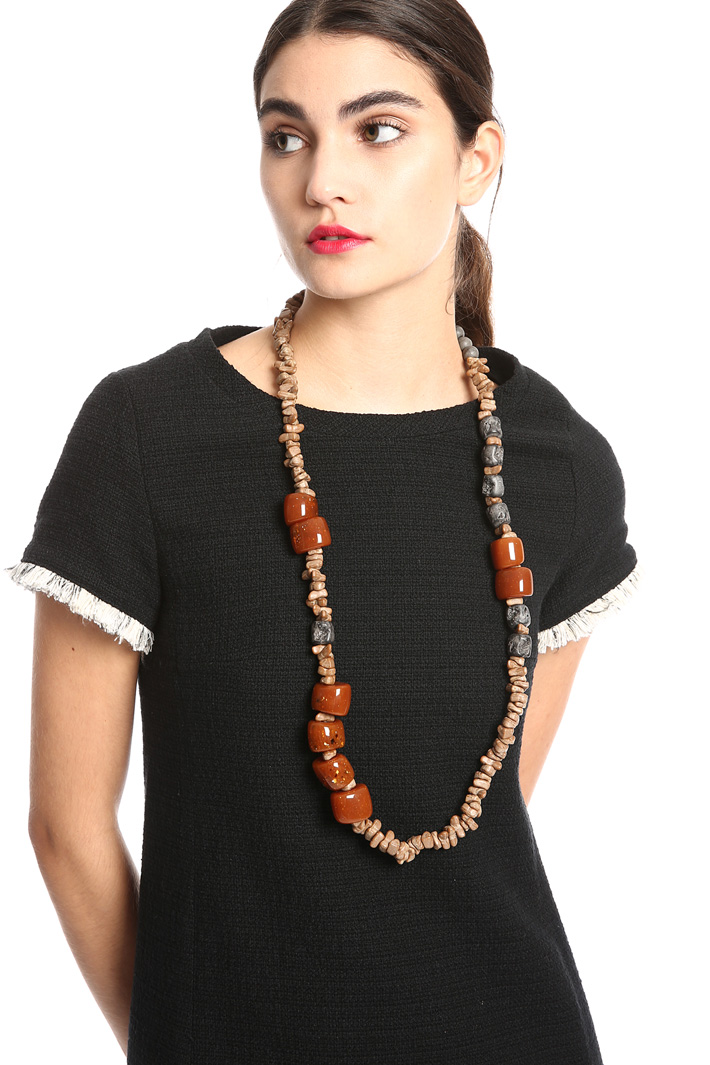 Resin necklace Intrend Resin necklace Intrend