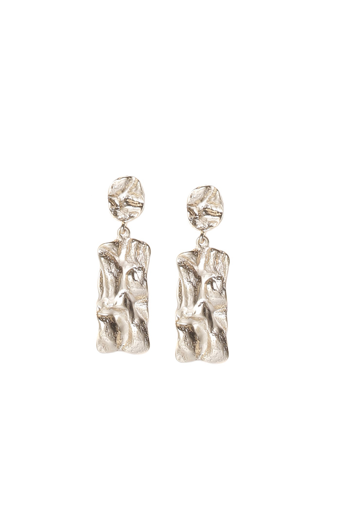 Metal drop earrings Intrend Metal drop earrings Intrend