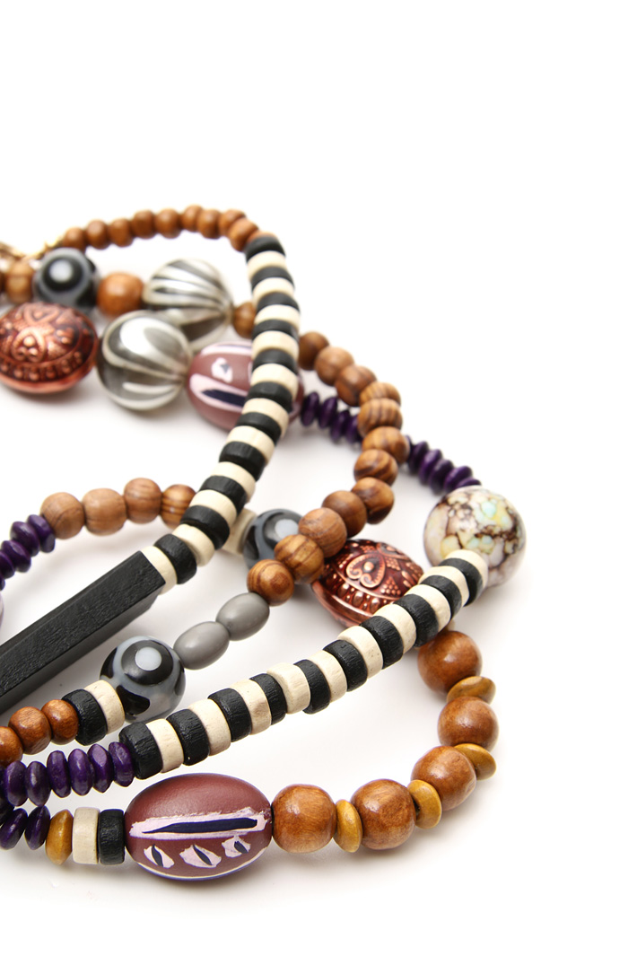Wooden necklace Intrend Wooden necklace Intrend