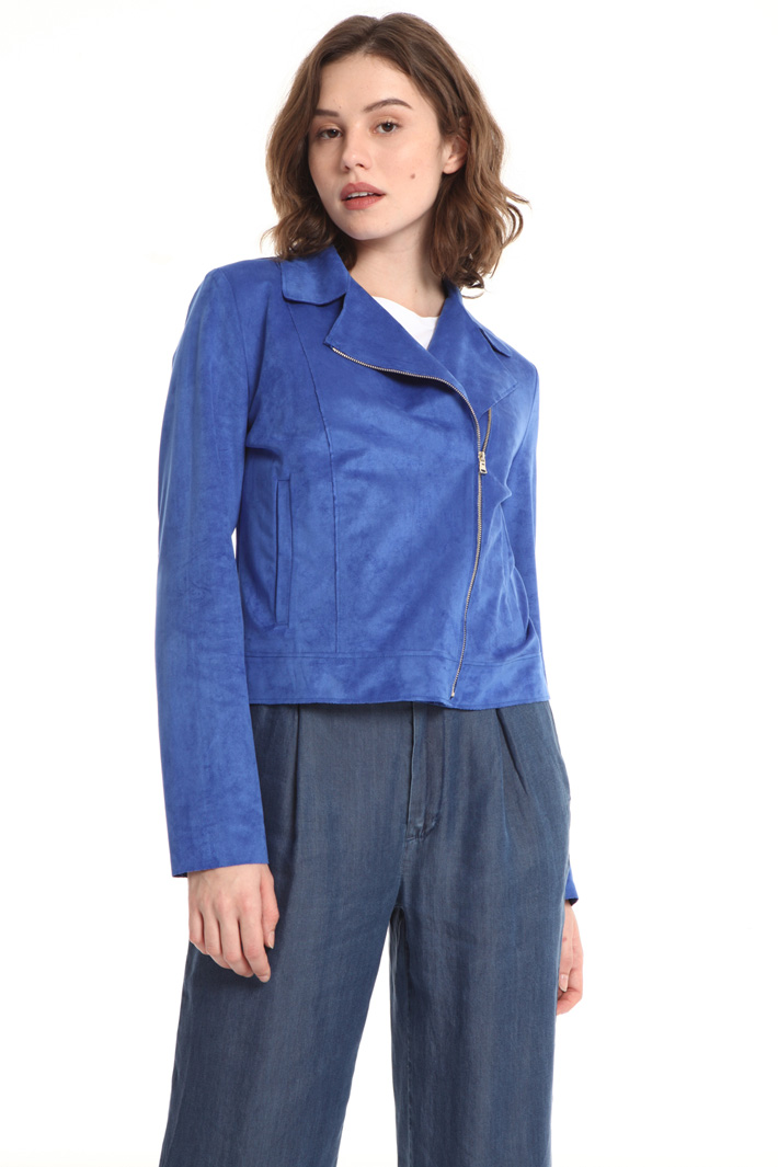 Suede effect jacket Intrend Suede effect jacket Intrend