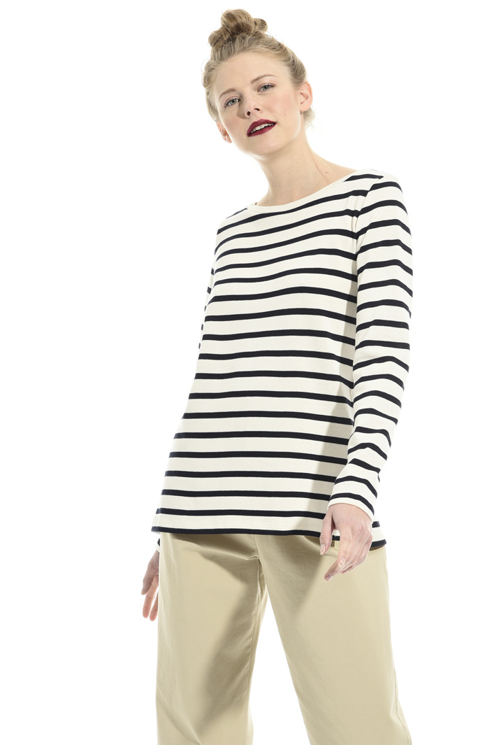 Striped cotton top Intrend Striped cotton top Intrend
