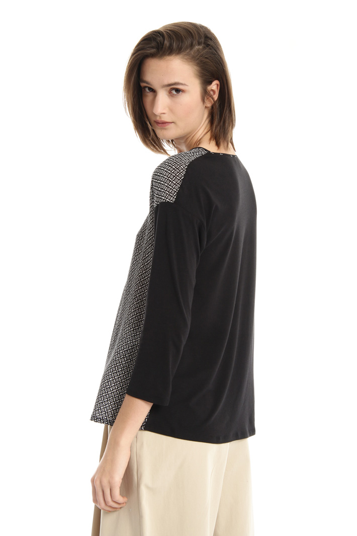 Jersey and silk top Intrend Jersey and silk top Intrend