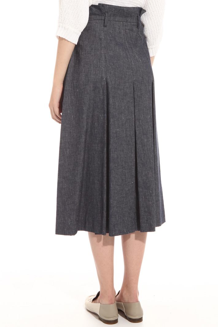 Denim effect skirt Intrend Denim effect skirt Intrend