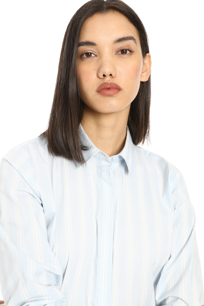 Patterned cotton shirt Intrend Patterned cotton shirt Intrend