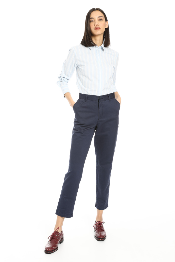 Patterned cotton shirt Intrend Patterned cotton shirt Intrend