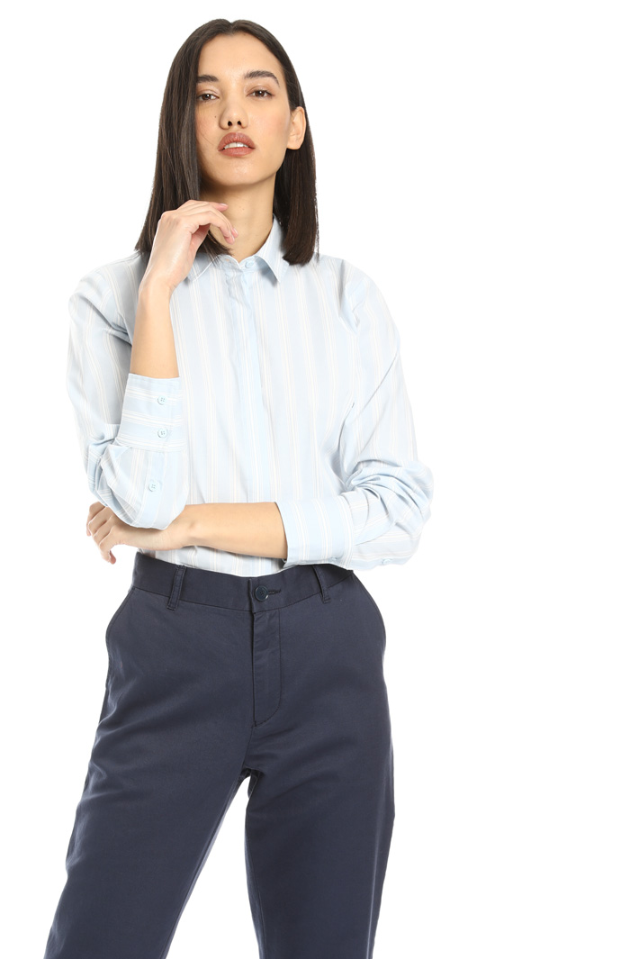 Patterned cotton shirt Intrend Patterned cotton shirt Intrend