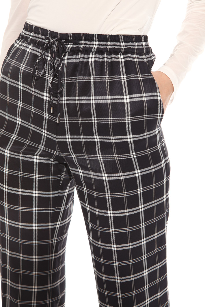 Twill palazzo trousers Intrend Twill palazzo trousers Intrend