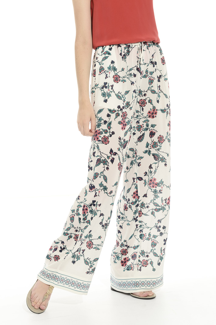Pure silk trousers Intrend Pure silk trousers Intrend