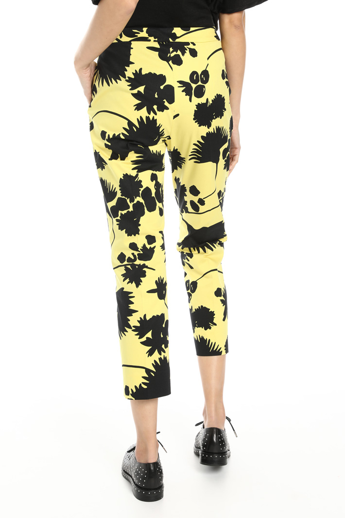 Cotton gabardine trousers Intrend Cotton gabardine trousers Intrend