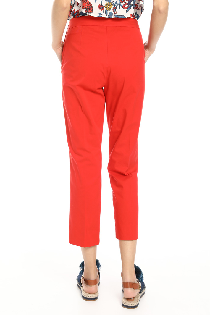 Cotton gabardine trousers Intrend Cotton gabardine trousers Intrend