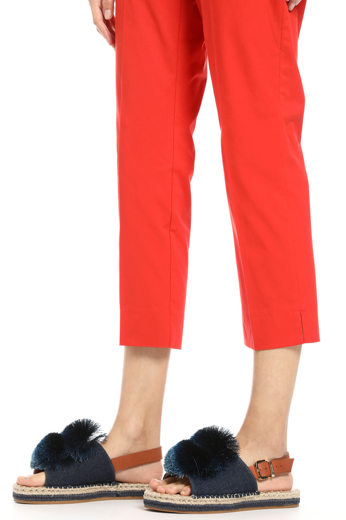 Cotton gabardine trousers Intrend Cotton gabardine trousers Intrend