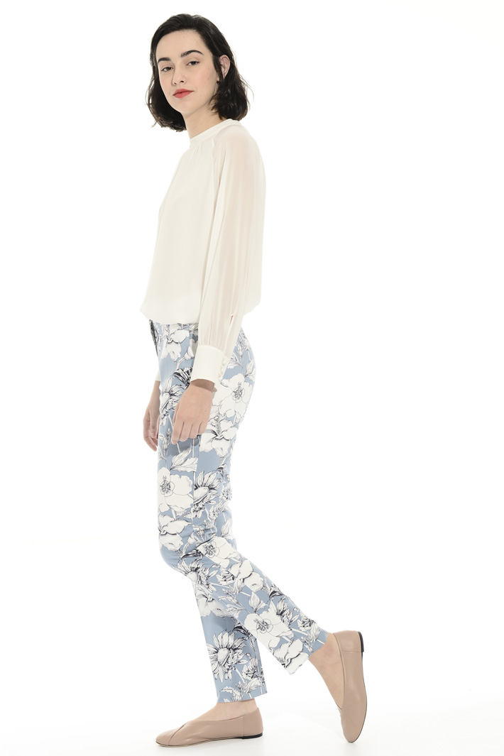 Cotton satin trousers Intrend Cotton satin trousers Intrend