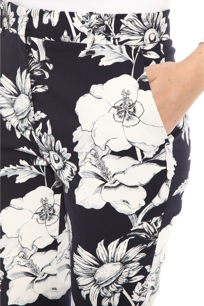 Cotton satin trousers Intrend Cotton satin trousers Intrend