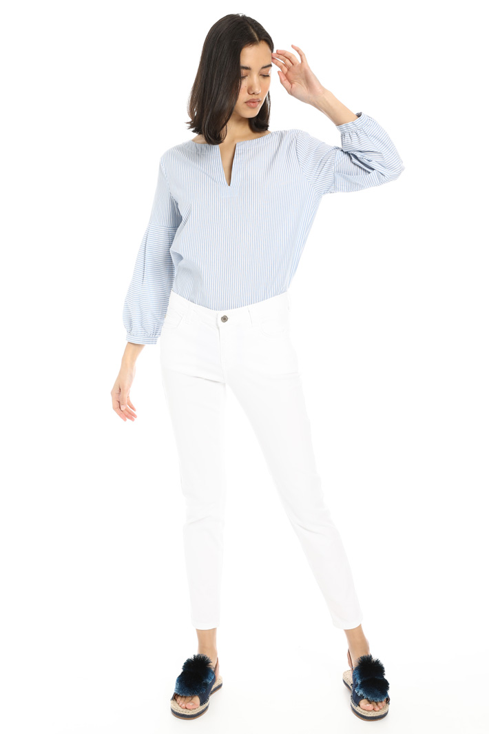 Skinny gabardine trousers Intrend Skinny gabardine trousers Intrend