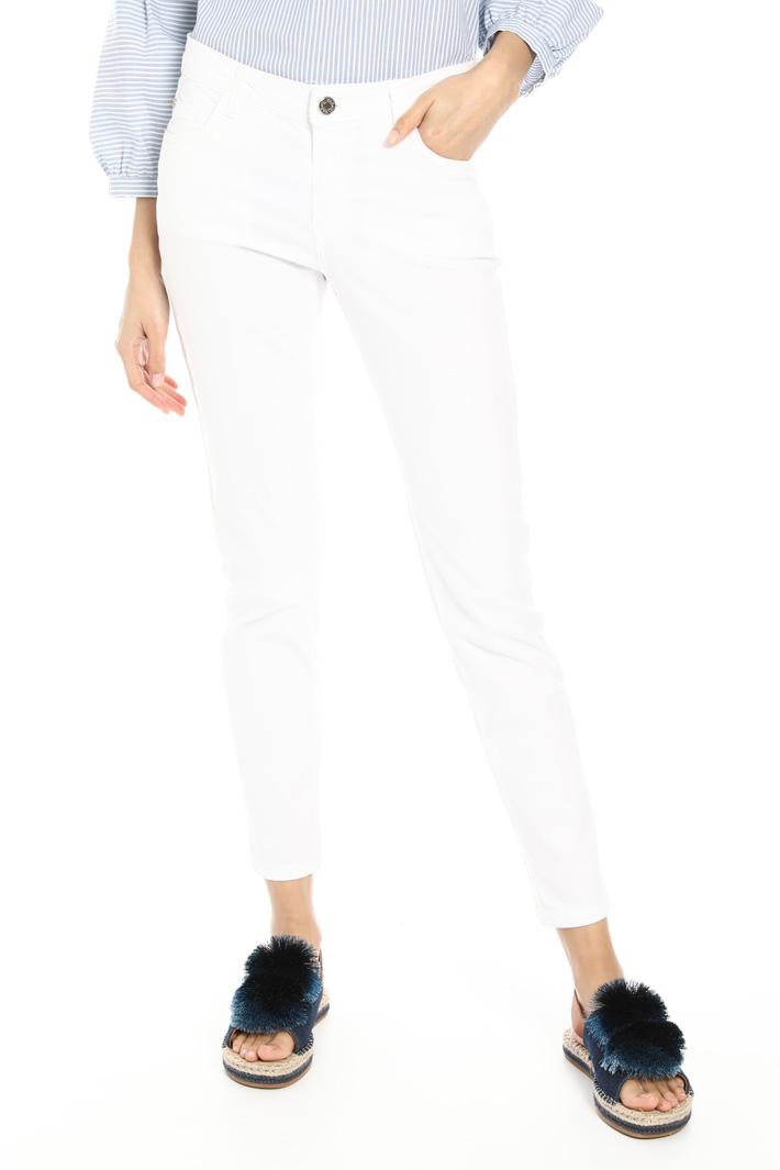 Skinny gabardine trousers Intrend Skinny gabardine trousers Intrend