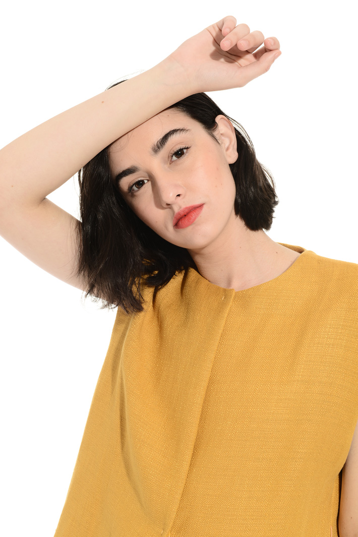 Pure linen vest Intrend Pure linen vest Intrend