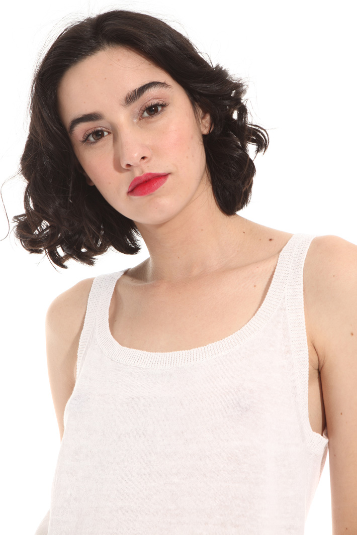 Knitted tank top Intrend Knitted tank top Intrend
