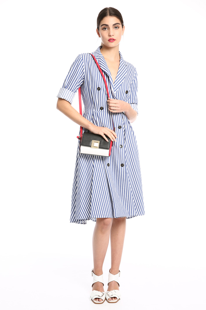 Bag with removable flap Intrend Bag with removable flap Intrend