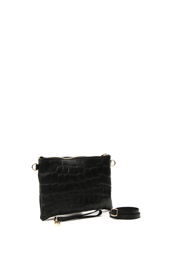 Crocodile print envelope bag Intrend Crocodile print envelope bag Intrend