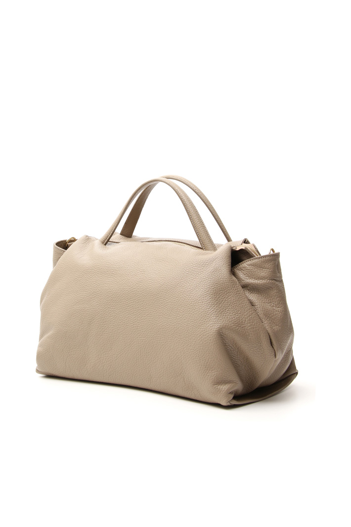Leather Boston bag Intrend Leather Boston bag Intrend