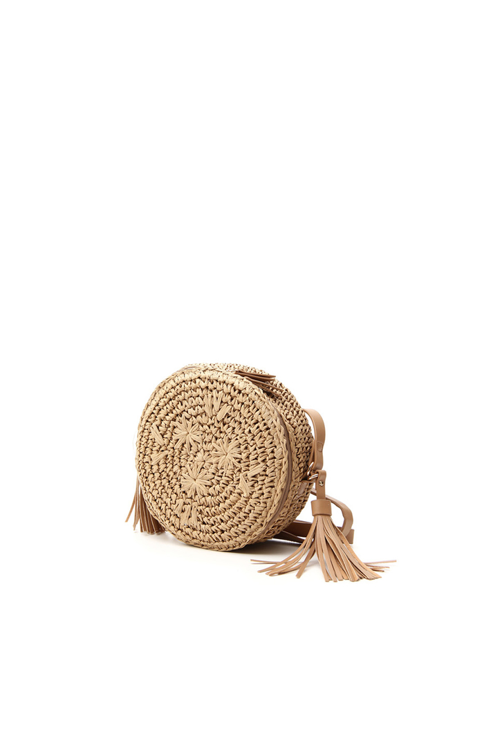 Raffia cross body bag Intrend Raffia cross body bag Intrend