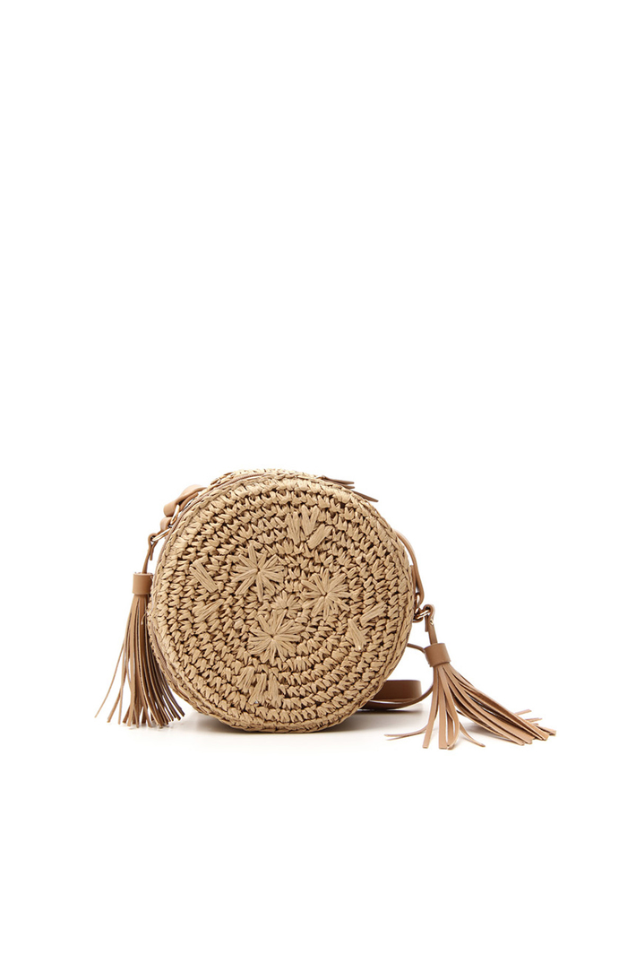 Raffia cross body bag Intrend Raffia cross body bag Intrend