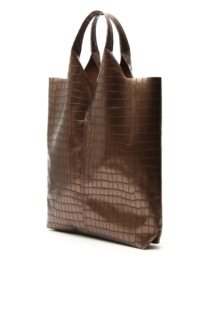 Crocodile print shopping bag Intrend Crocodile print shopping bag Intrend