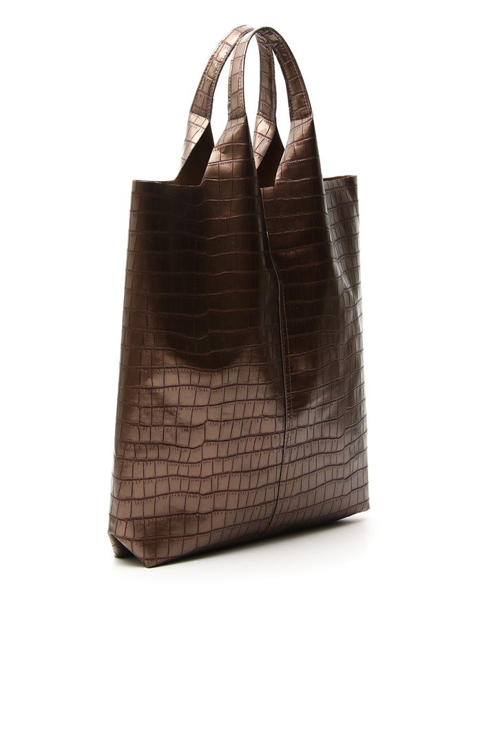 Crocodile print shopping bag Intrend Crocodile print shopping bag Intrend