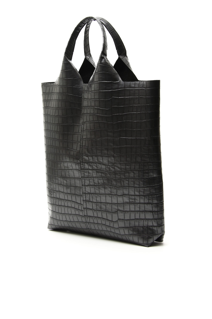Crocodile print shopping bag Intrend Crocodile print shopping bag Intrend